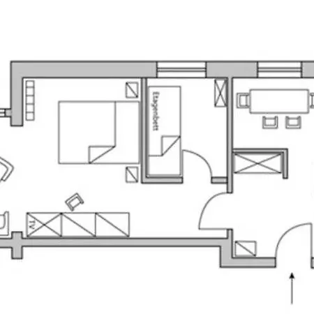 Duenenhaus Апартаменты Зеллин